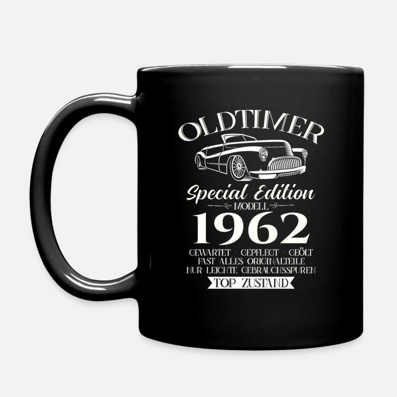Oldtimer 1962 Jahrgang 1962 62. Geburtstag 1962 - Tasse einfarbig - Schwarz