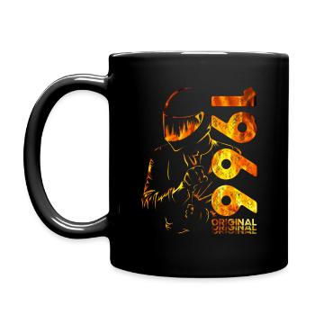 58ème Anniversaire Vintage 1966 Motard Motard - Mug uni - noir - Gauche