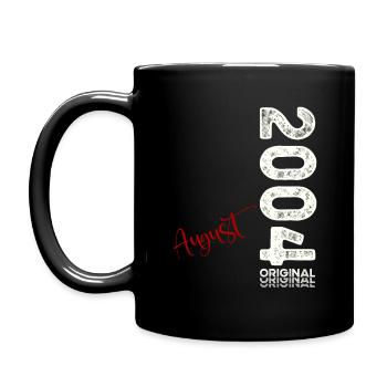 20ème Anniversaire Original Août 2004 Millésime 2004 - Mug uni - noir - Gauche