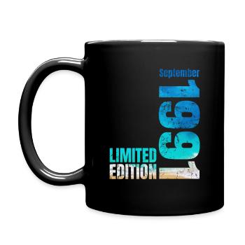 33rd birthday September 1991 Born 1991 - Full Colour Mug - black - Left