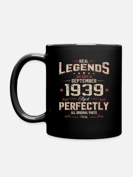 85e anniversaire Original septembre 1939 Volume 39 - Mug uni - noir