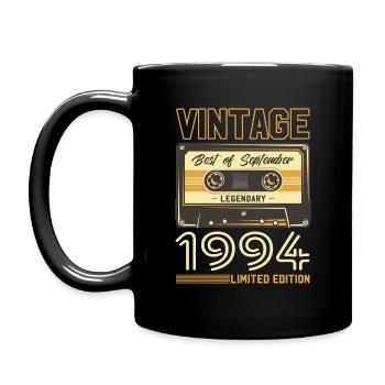 30. Geburtstag Legende September 1994 Jahrgang 94 - Tasse einfarbig - Schwarz - Links