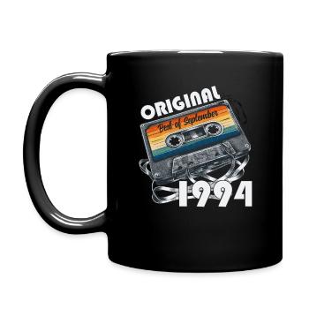 30. Geburtstag Legende September 1994 Jahrgang 94 - Tasse einfarbig - Schwarz - Links