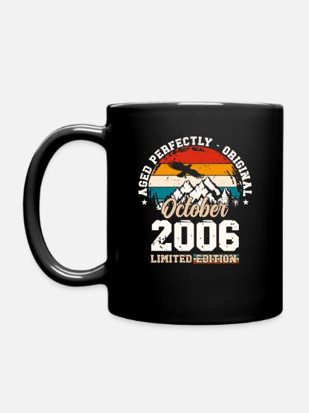 18e anniversaire Légende Octobre 2006 Volume 06 - Mug uni - noir