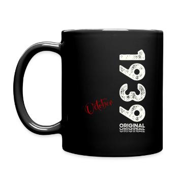 85th Birthday Legend October 1939 Volume 39 - Full Colour Mug - black - Left