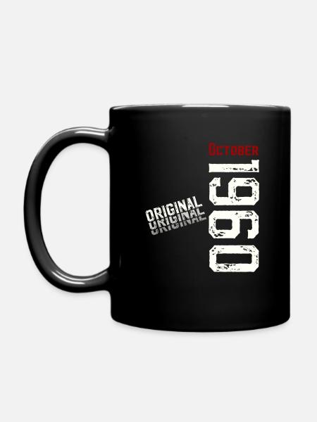 65e anniversaire Original octobre 1960 Volume 60 - Mug uni - noir