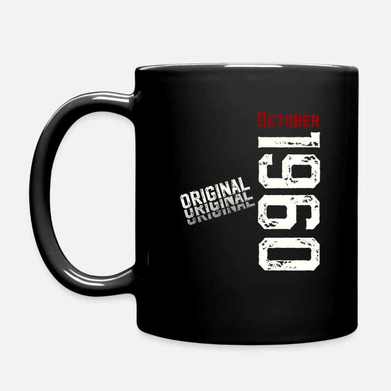 65e anniversaire Original octobre 1960 Volume 60 - Mug uni - noir