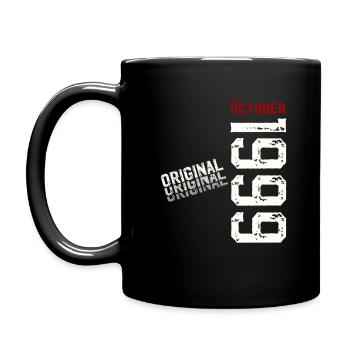 25th Birthday Original October 1999 Volume 99 - Full Colour Mug - black - Left
