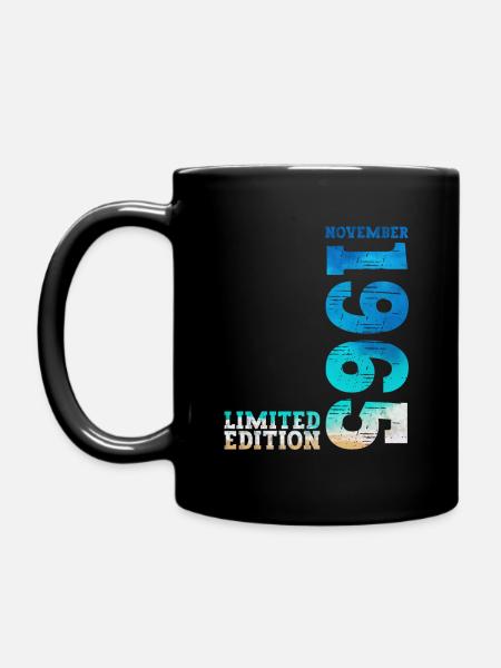 60. Geburtstag Original November 1965 Jahrgang 65 - Tasse einfarbig - Schwarz