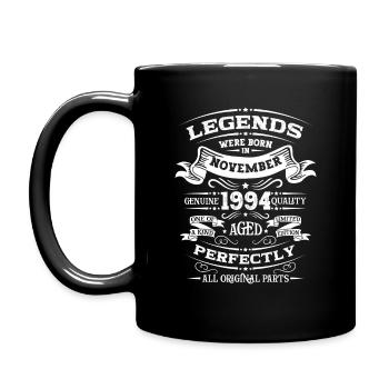 30e anniversaire Original Novembre 1994 Volume 94 - Mug uni - noir - Gauche