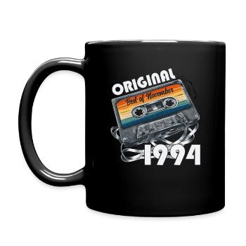 30. Geburtstag Legende November 1994 Jahrgang 94 - Tasse einfarbig - Schwarz - Links