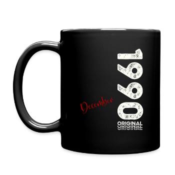 35th Birthday Legend December 1990 Volume 90 - Full Colour Mug - black - Left