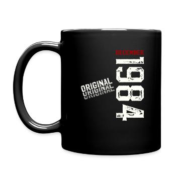 40e anniversaire Légende Décembre 1984 Volume 84 - Mug uni - noir - Gauche