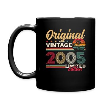 20ème anniversaire Cadeau Homme Légende 2005 - Mug uni - noir - Gauche