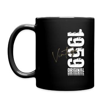 66th Birthday Original Vintage 1959 - Full Colour Mug - black - Left