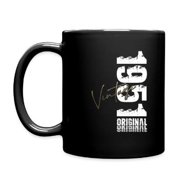 74th Birthday Original Vintage 1951 - Full Colour Mug - black - Left