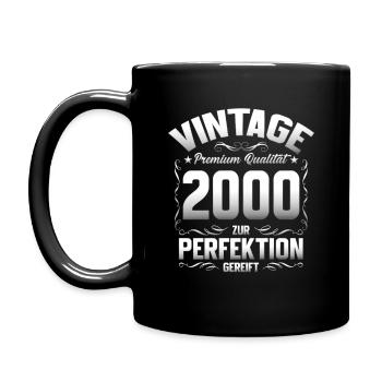 25ème anniversaire cadeau mari Original 2000 - Mug uni - noir - Gauche