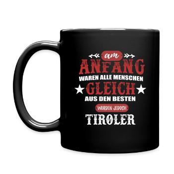 TIROL - DIE BESTEN - Tasse einfarbig - Schwarz - Links