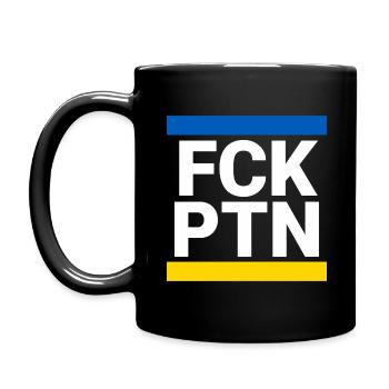 FCK PTN B / Y - Full Colour Mug - black - Left