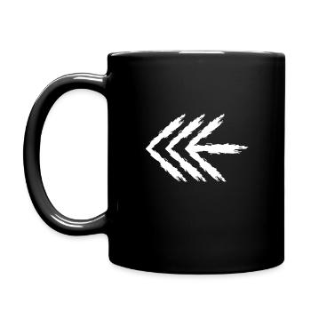 Flèche gauche - Mug uni - noir - Gauche