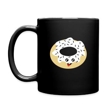 doughnut - Full Colour Mug - black - Left