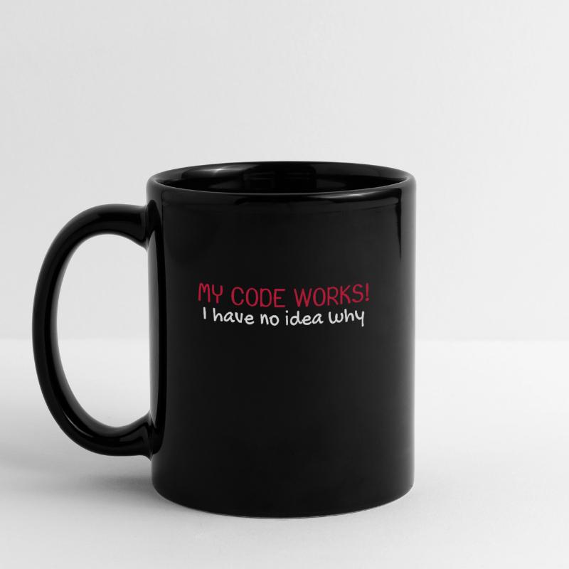 My code works Programmeur Informaticien Mug uni