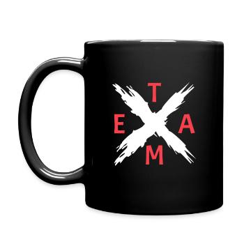 Team Cross Crew Crew - Full Colour Mug - black - Left