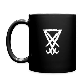 The seal of Satan - Full Colour Mug - black - Left