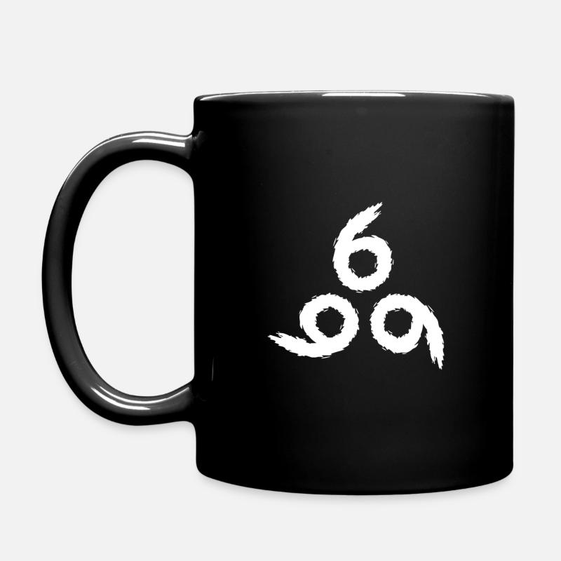 666 Symbole Satan - Mug uni - noir