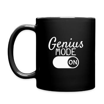 Genius Fashion On Genie Know-It-All Gift - Full Colour Mug - black - Left