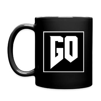 Allez (pour vos rêves) - Mug uni - noir - Gauche