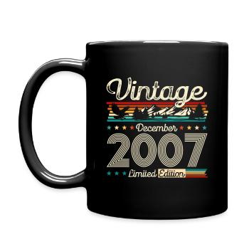17th Birthday Legend December 2007 Volume 07 - Full Colour Mug - black - Left