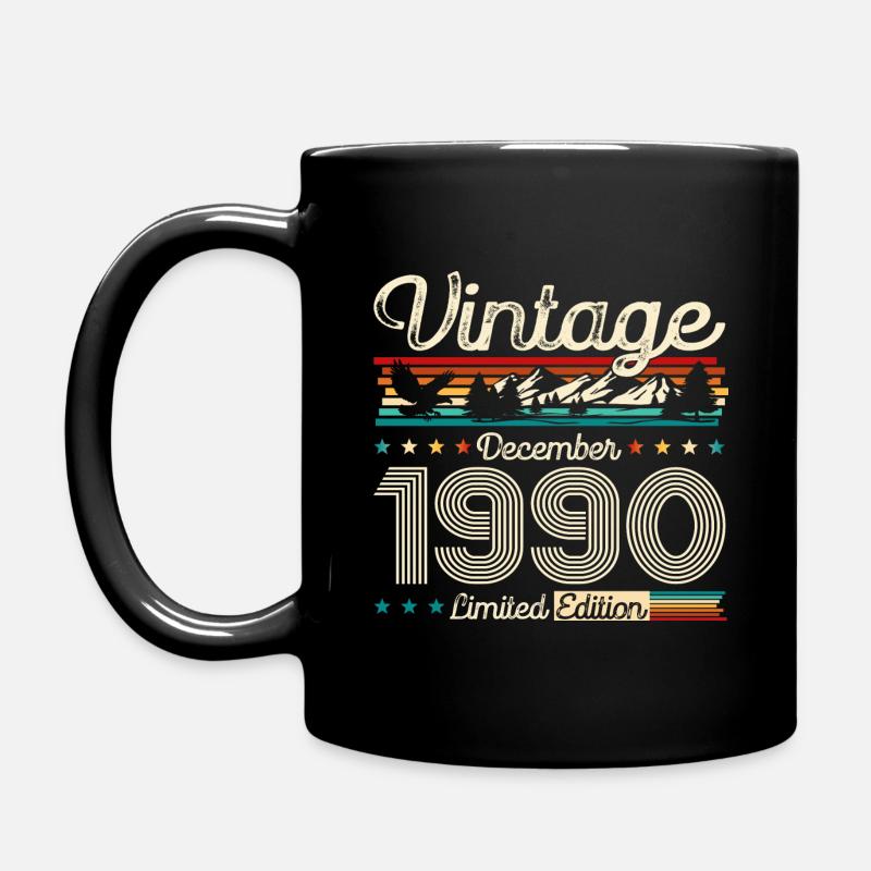 35e anniversaire Original Décembre 1990 Volume 90 - Mug uni - noir