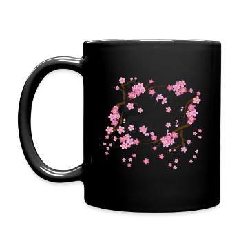Wing Chun Kung Fu - Tasse einfarbig - Schwarz - Links