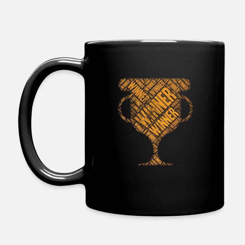 Pokal - Tasse einfarbig - Schwarz