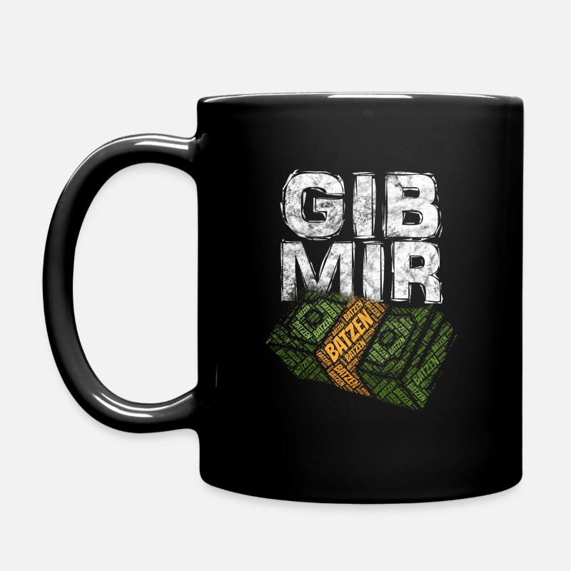 Geldbündel - Tasse einfarbig - Schwarz