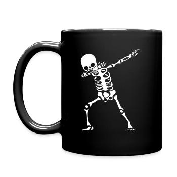 Dab dance - squelette - Mug uni - noir - Gauche