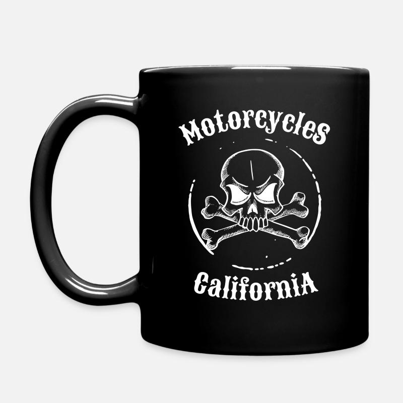 Ich bin ein Biker... - Tasse einfarbig - Schwarz