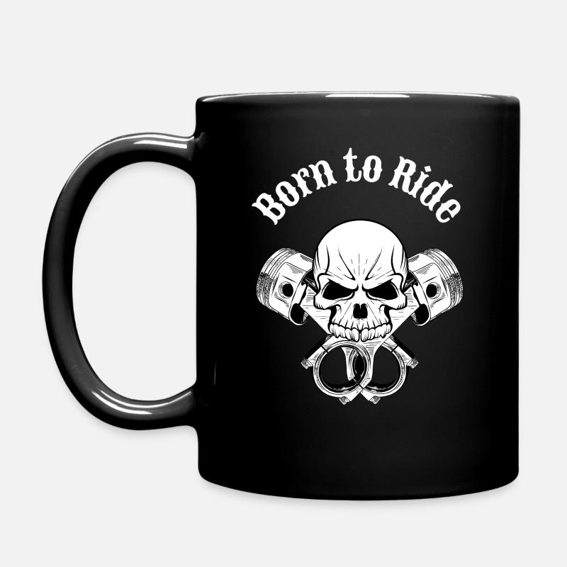 Je suis un Motard. - Mug uni - noir