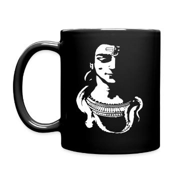 shiva - Full Colour Mug - black - Left