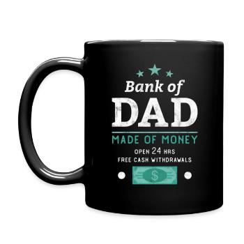 Banque de Papa - Mug uni - noir - Gauche