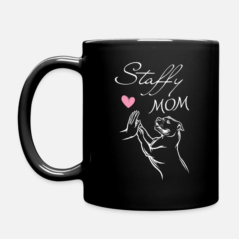 Staffordshire Terrier Maîtresse - Mug uni - noir