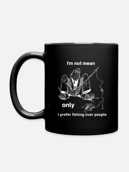 Pêche à la carpe T Shert - Mug uni - noir