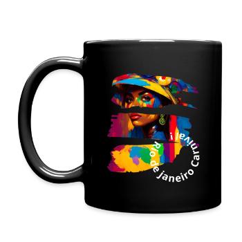 La fête la plus colorée du monde - Mug uni - noir - Gauche