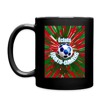 Equatorial Guinean Shards - Full Colour Mug - black - Left