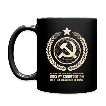 Internationalisme communiste - Mug uni - noir - Gauche