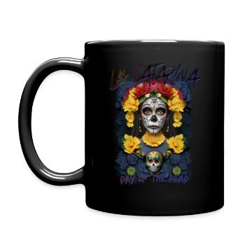 La Catarina Jour des Morts - - Mug uni - noir - Gauche