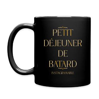 Déjeuner de b.... INSTAGRAMABLE / MUGS EFFARANT - Mug uni - noir - Gauche