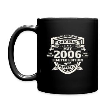 Legend May 2006 Vintage 2006 Birthday 2006 - Full Colour Mug - black - Left