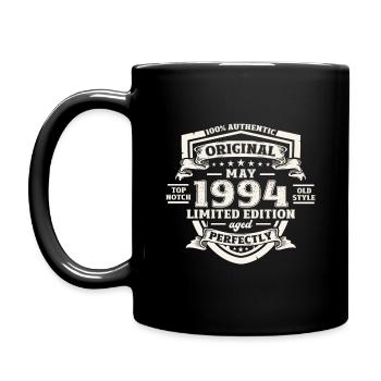 Legend May 1994 Vintage 1994 Birthday 1994 - Full Colour Mug - black - Left
